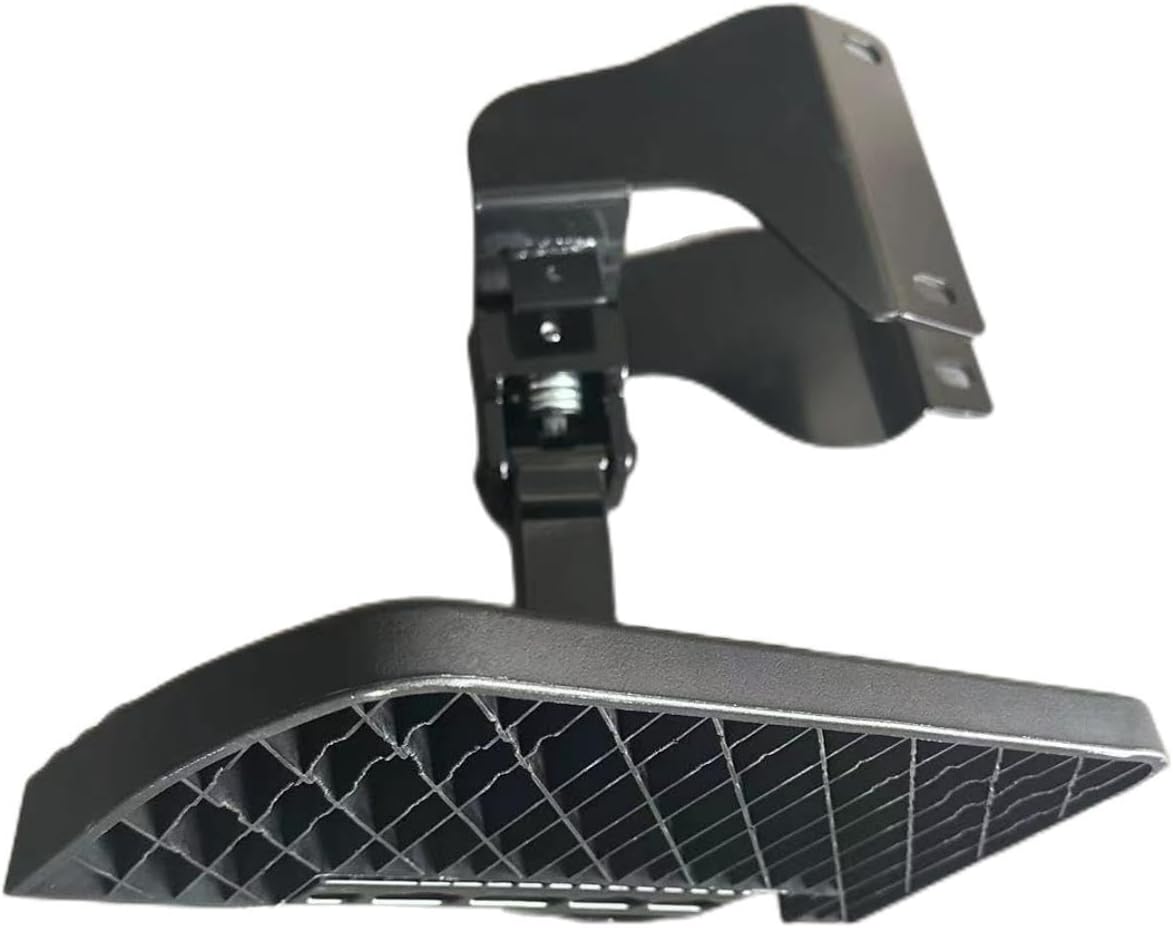 Escalón retráctil para parachoques trasero compatible con F150 2015-2021 escalón plegable para portón trasero, escalones negros grandes para