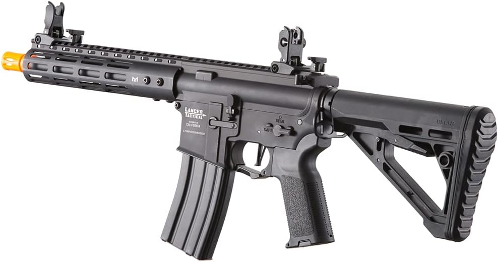 Lancer Tactical Gen 2 Proline M4 Full Metal 9”14” Airsoft Rifle with Delta Stock (ETU & Mosfet Included)
