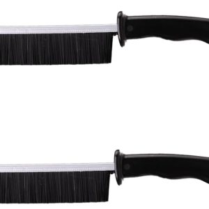 2 cepillos de limpieza de hendiduras, cepillo de cerdas duras multifuncionales para baño, hogar, cocina, azulejos, ventana, herramienta de limpieza 2 cepillos de limpieza de hendiduras, cepillo de cerdas duras multifuncionales para baño, hogar, cocina, azulejos, ventana, herramienta de limpieza
