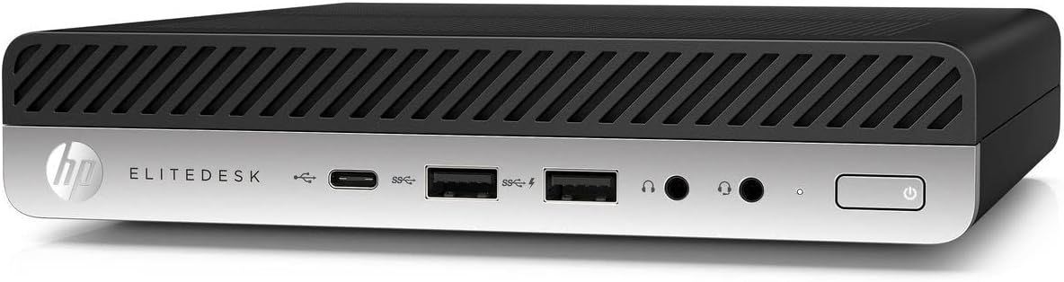 HP Mini escritorio 800 G4 Intel i7-8700T hasta 4.00GHz 32GB DDR4 256GB NVMe SSD integrado Wi-Fi BT Dual Monitor compatible con teclado y mouse