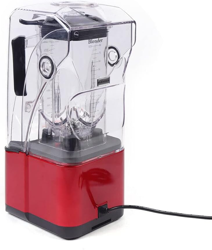Licuadora profesional, licuadora de encimera, licuadora para cocina, máxima 2200 W, licuadora doméstica y comercial con temporizador, licuadora de