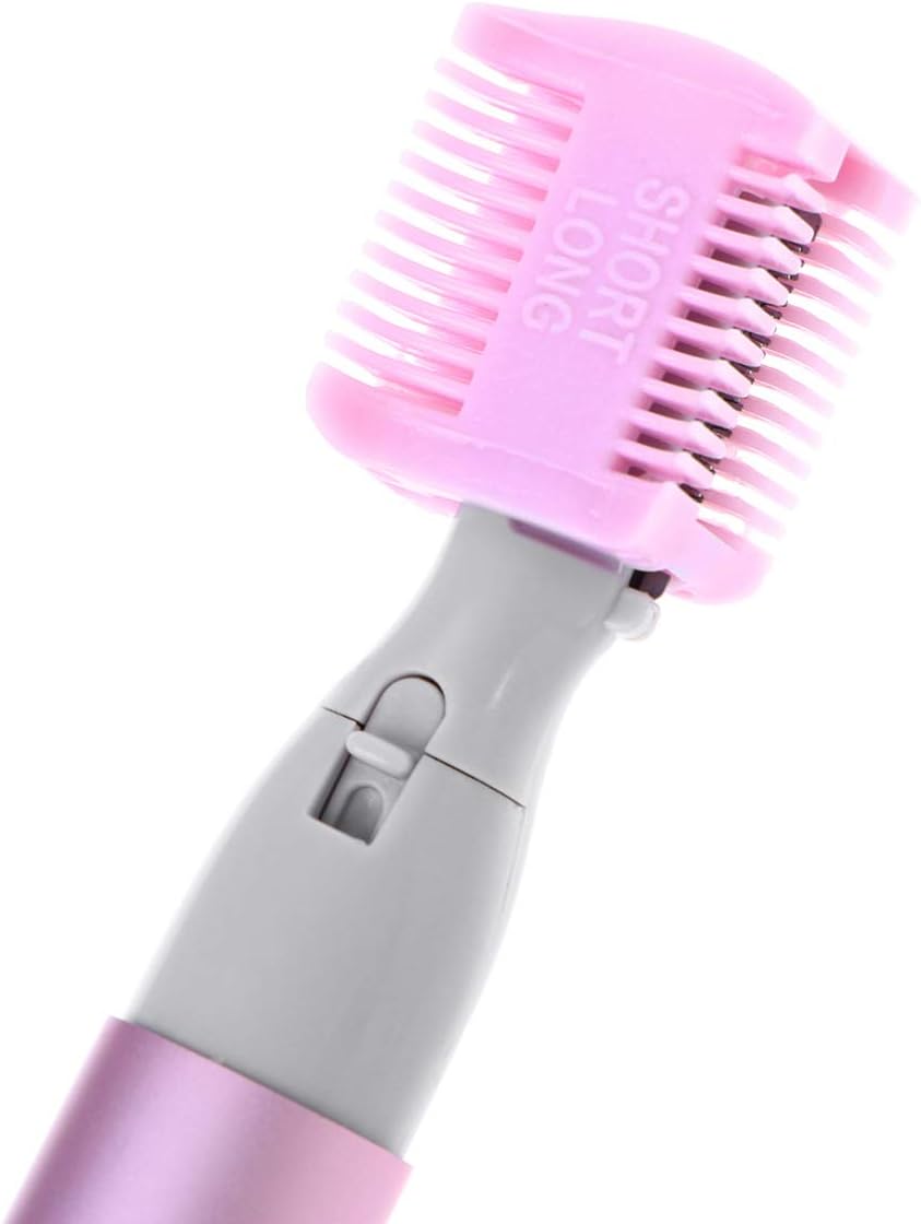 FRCOLOR Shaper Hombres Labios Eliminación de Labios Mujeres Removedor de Afeitadora Pluma Lápiz de nariz Portátil Rosa para Cejas Maquinilla de