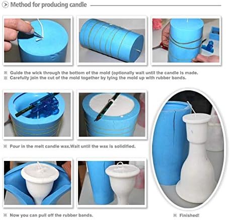 GreatMold – Molde de silicona para velas de ciervos 3D, moldes de cera para velas decoradas, herramienta de fabricación de jabón hecho a mano, molde