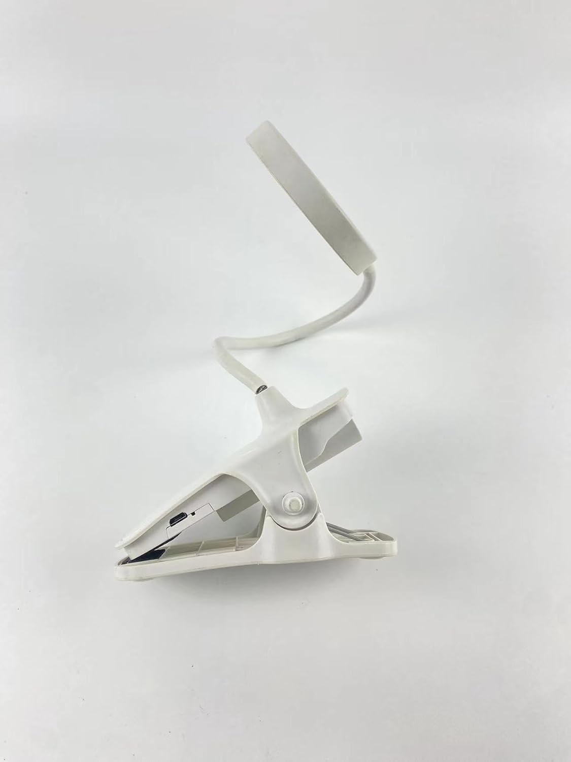 SJHUOUP – Lámpara de escritorio con clip, 3 modos de iluminación, 10 modos de iluminación, 10 brillos regulables, luz de abrazadera USB, flexible,