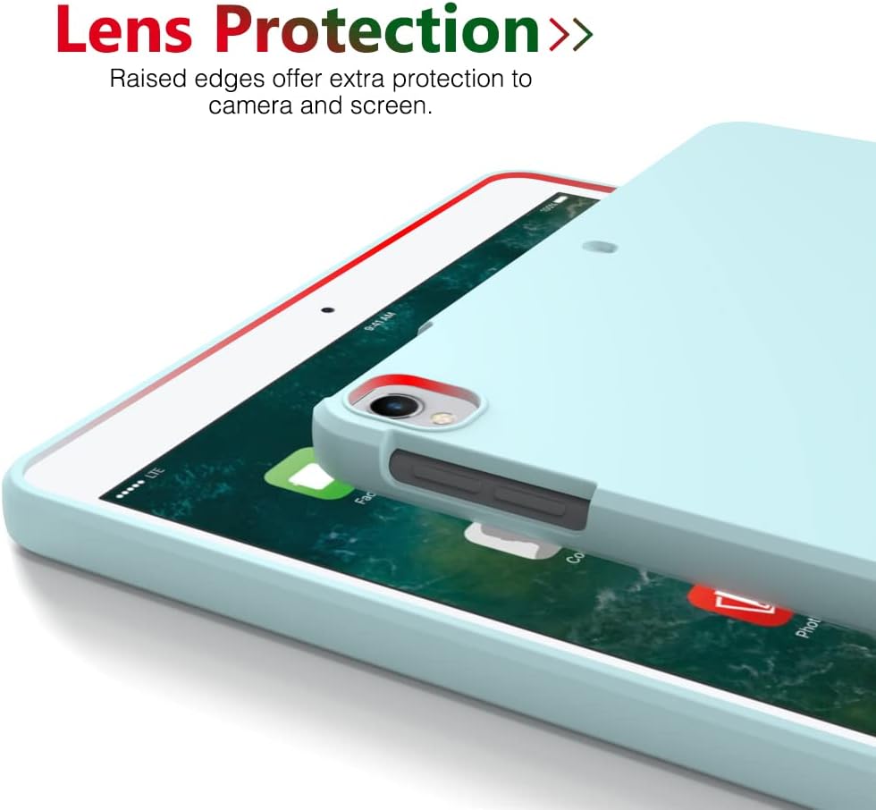Funda para iPad Air (3 generación) de 10.5 pulgadas 2019, iPro de 10.5 pulgadas 2017, iPad de 7, 8 y 9 generación (pantalla de 10.2 pulgadas –