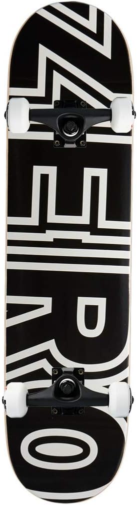 Zero Skateboard Assembly Bold Black 8.0″ Completo