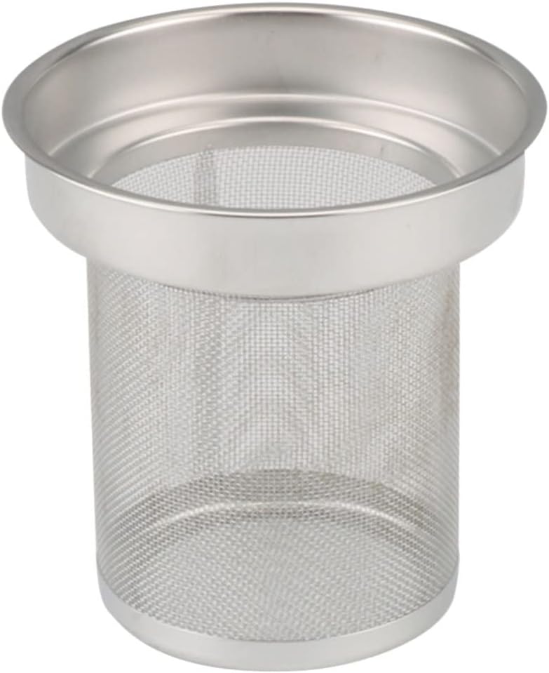 Kichvoe Yerba Mate Cup – Filtro de té de acero inoxidable, tetera de metal, filtro de malla de repuesto, filtro de hojas de té sueltas, cesta más