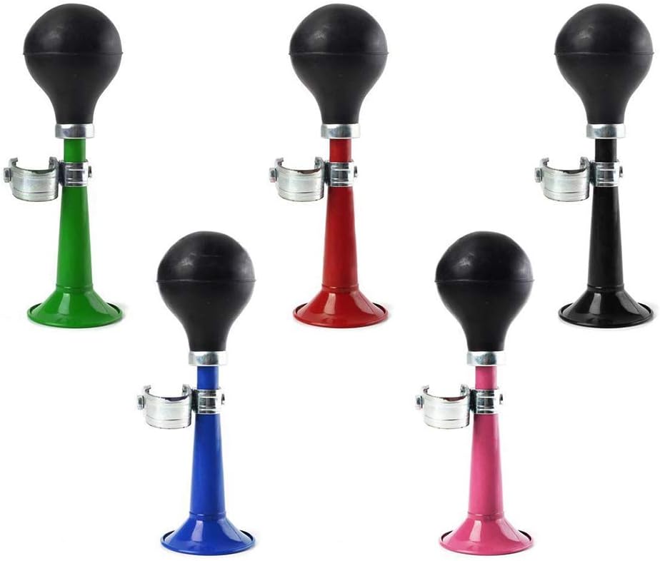 Bocina de aire de bicicleta, campana de bicicleta, manillar de bicicleta de bicicleta de ciclismo retro, campana de bocina de aire fuerte, alarma de
