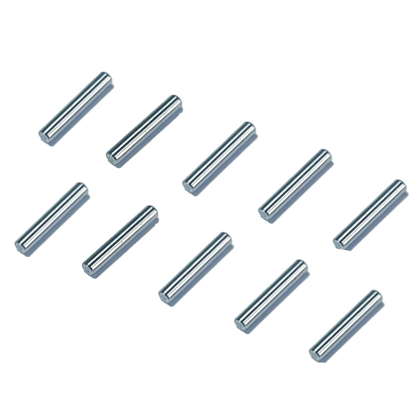 ZDingTech 10 pines de clavija de 116 x 38, pasadores de metal de 116 pulgadas x 38 pulgadas, clavijas de estante de 116 pulgadas, rodamientos de