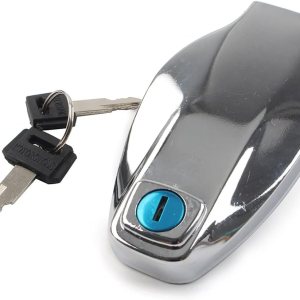GZYF Bloqueo de tapa de gas combustible con llaves para Yamaha XS1100 XS650 XS500 XS850, negro GZYF Bloqueo de tapa de gas combustible con llaves para Yamaha XS1100 XS650 XS500 XS850, negro