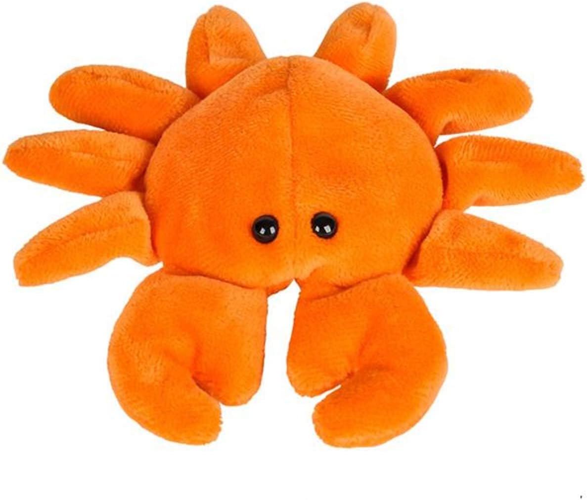 Forest & Twelfth Cangrejo de peluche, mini juguete de peluche para niños, recuerdos de fiesta en el océano y bolsas de golosinas, premios de caja
