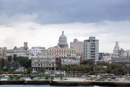 Foto Vista de La Habana, Cuba, desde la Fortaleza de El Morro, Paisaje Urbano,Capitol Dome,Highsmith,2010