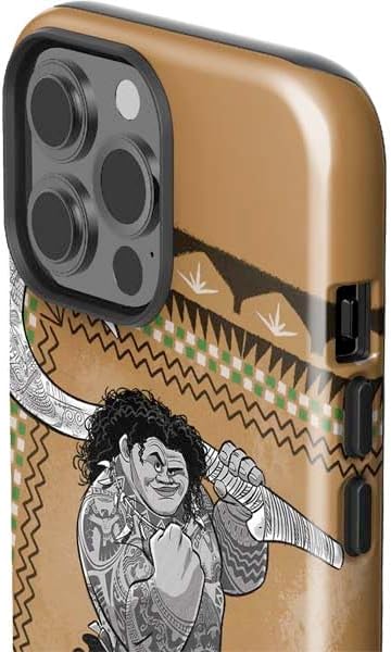 Skinit Impact Phone Case Compatible with iPhone 15 Pro Max – Officially Licensed Disney Moana Maui Portrait Design