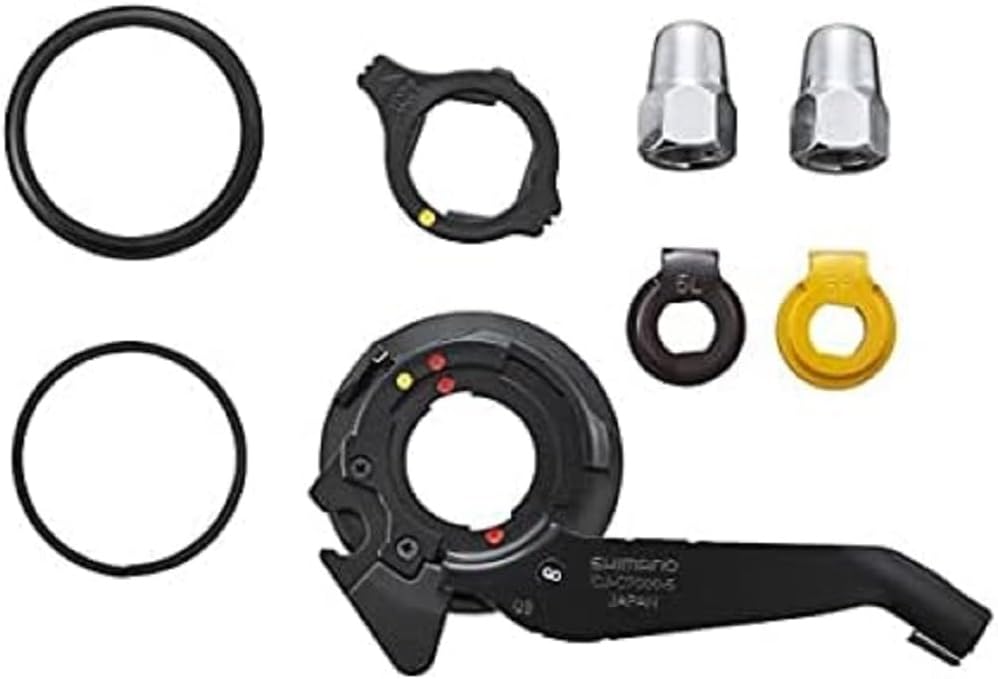 Shimano Nexus SM-C7000-5 Componentes para SG-C7000, CJ-C7000, Arandela sin giro y tuerca de tapa, 7R7L