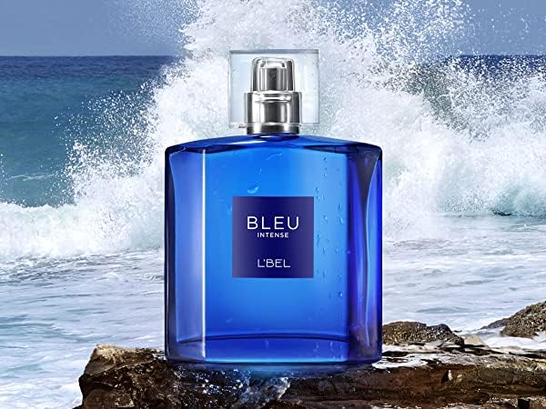L’BEL – Bleu Intense Perfume para Hombre Larga Duración 3.4 fl oz3.4 Oz