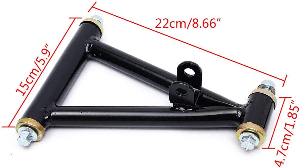 Kit de montaje de brazo de suspensión delantera superior e inferior para bricolaje ATV Quad Bike Buggy Go Kart piezas