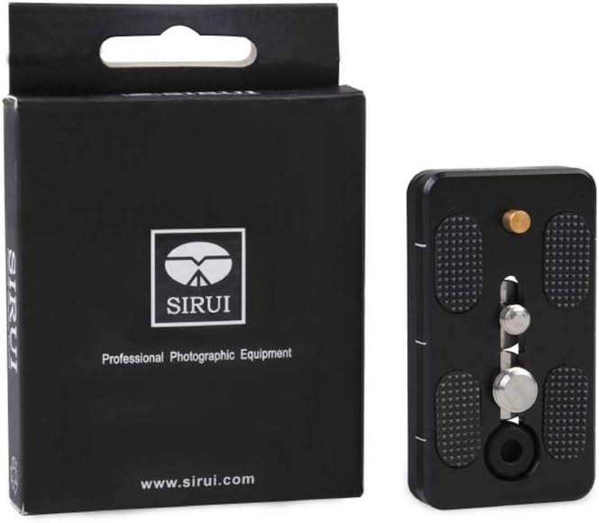SIRUI TY-70A Placa De Liberación Rápida Con Pin De Video Compatible Con VA-5 Cabezal Fluido – Negro