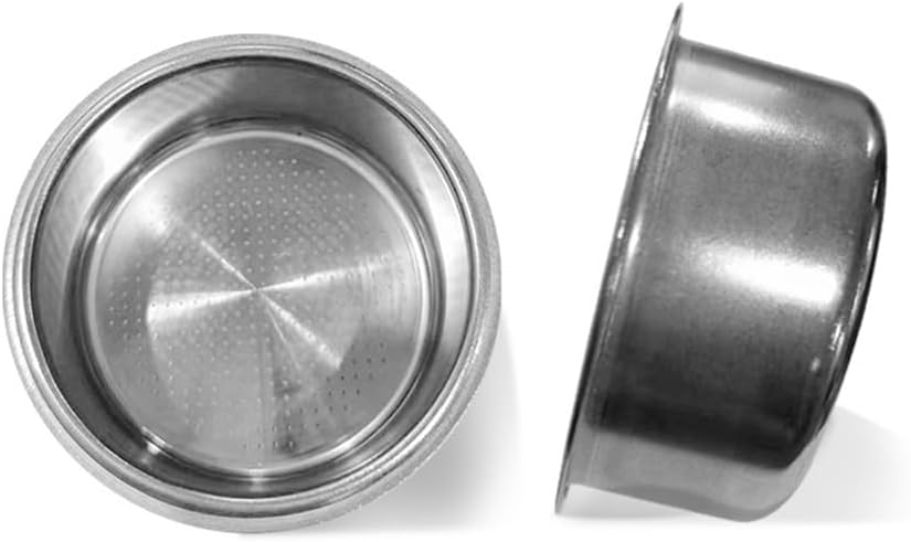 Cesta de filtro de precisión de 0.63-0.78 oz compatible con máquinas de espresso de 2.008 in