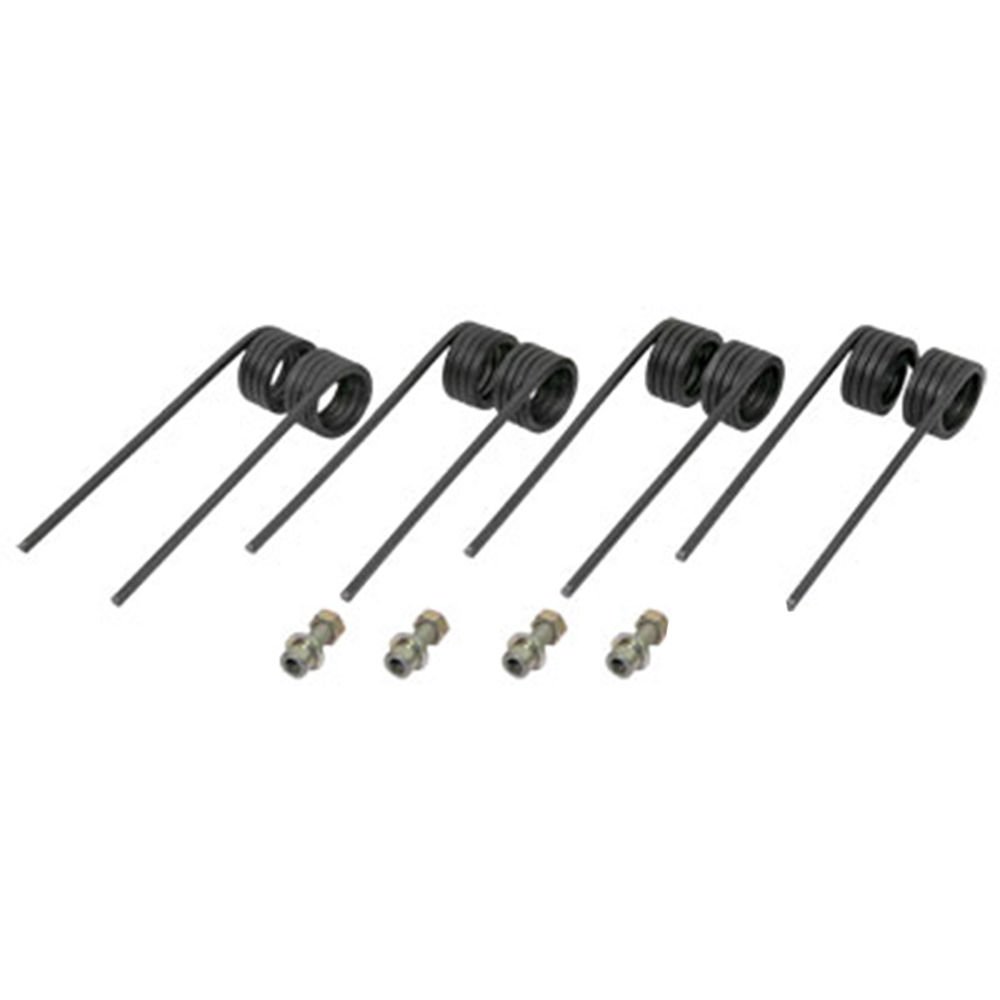 AFH202304 4 Compatible con John Deere para JD Dientes de recogida de empacadoras redondas 446 447 448 456 457 458 +