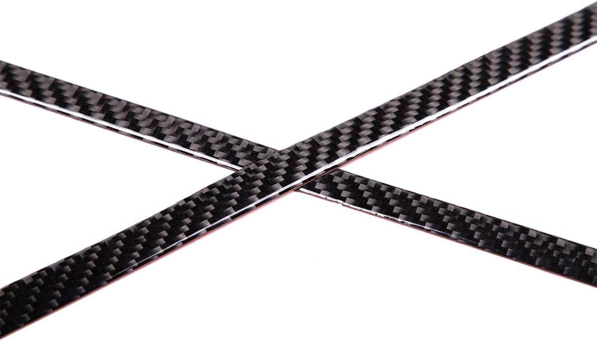 RURZTDAKM Car Co-Pilot – Decoración de consola central, compatible con Toyota Supra 2019, 2020, 2021, 2022, borde de fibra de carbono suave,