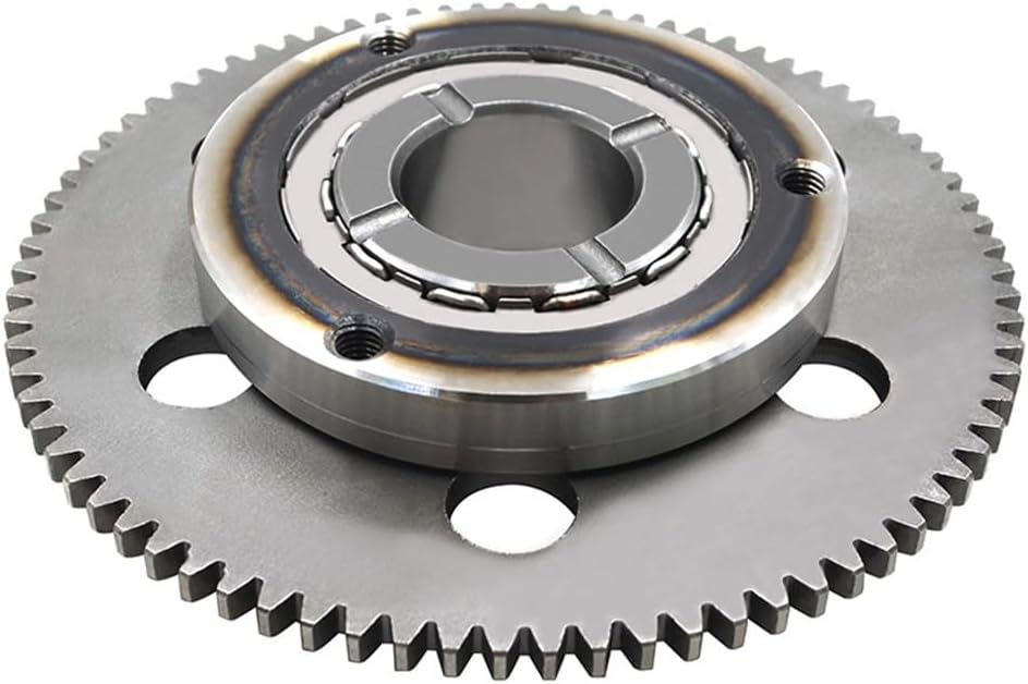 Motorcycle One Way Bearing Starter Clutch Gear Assy for Yamaha MT03 MT-03 XT660R 25KW XT660X XT660Z Tenere Assembly Parts (Color  One Way Bearing)