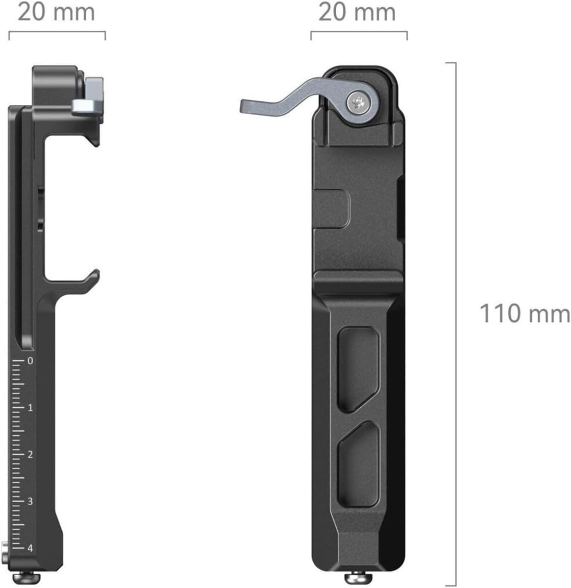 SmallRig Brazo vertical extendido para DJI RS 3 Mini, placa de montaje de extensión para DJI RS 3 Mini – 4196