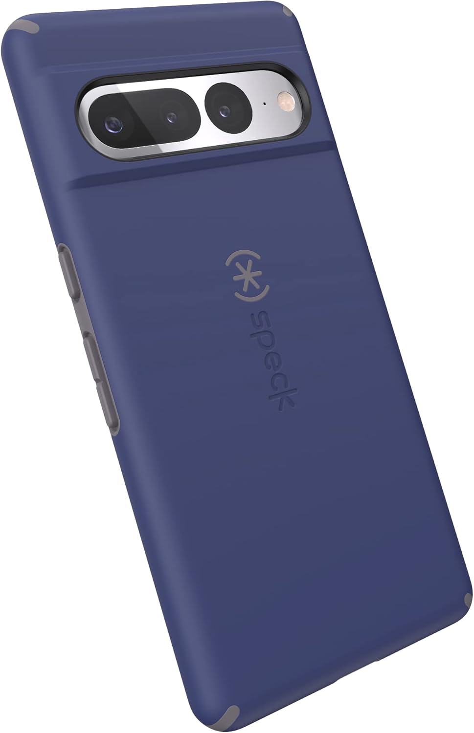 Speck Productos IMPACTHERO – Funda para Google Pixel 7 Pro, azul prusiano, gris nublado