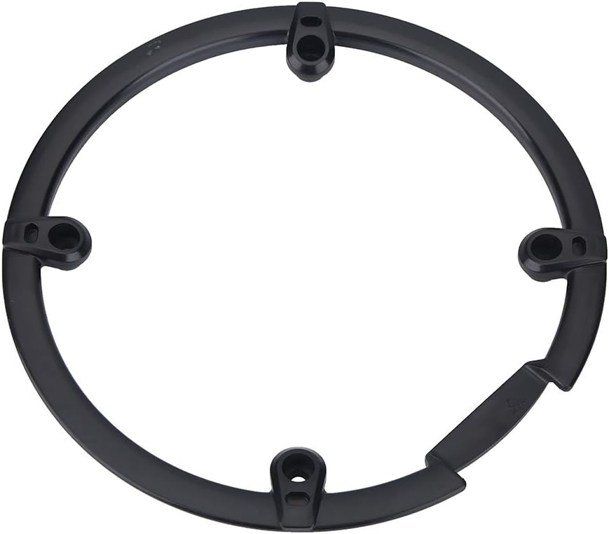 Keenso Protector de cadena para bicicleta de montaña, cubierta duradera para bielas de 4 agujeros, accesorios de protección de cadena para bicicleta