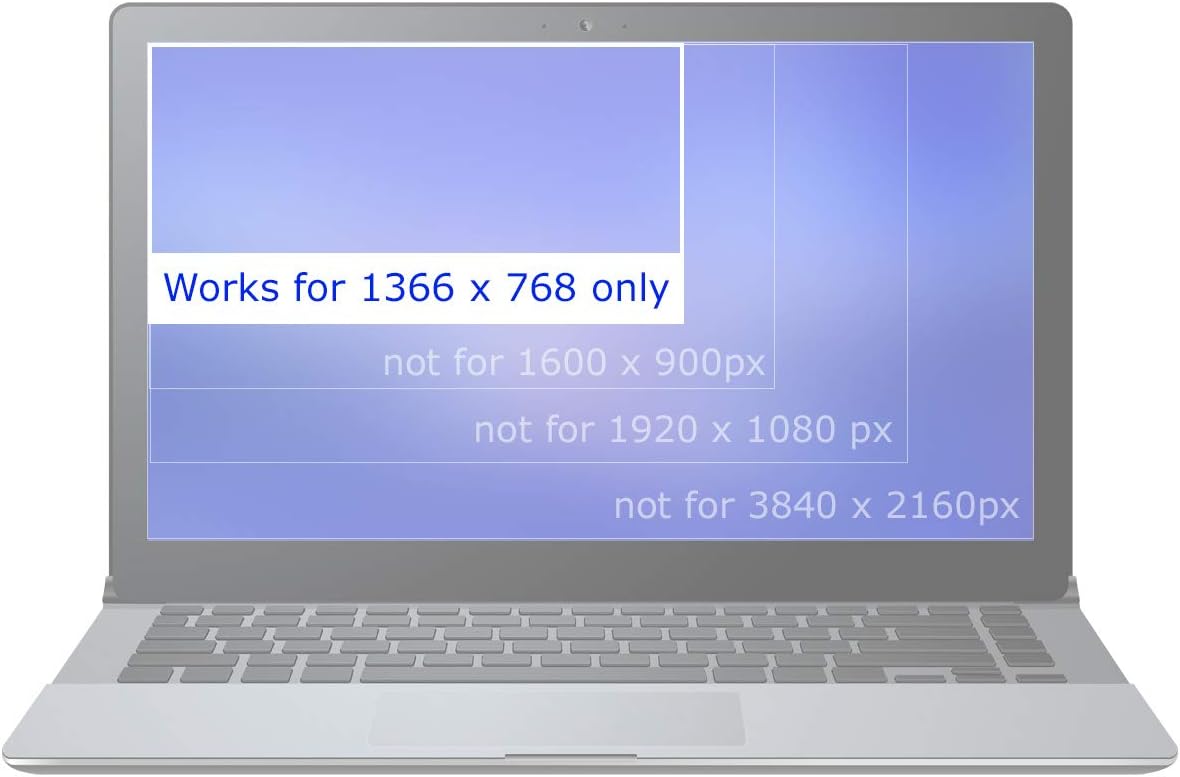 SCREENARAMA Nueva pantalla de repuesto para portátiles NT140WHM-T00 con Windows, OnCell Touch, HD 1366×768, brillante, pantalla LED LCD con