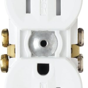 Legrand-Pass & Seymour 3232TRWRWCC8 Receptáculo dúplex resistente a la intemperie 15 amperios125 voltios, color blanco Legrand-Pass & Seymour 3232TRWRWCC8 Receptáculo dúplex resistente a la intemperie 15 amperios125 voltios, color blanco