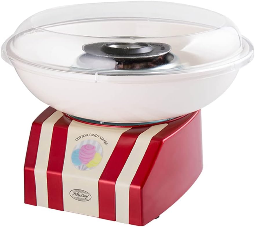 Máquina de algodón de azúcar para niños, máquina de hilo dental de caramelo para el hogar, cumpleaños, fiesta familiar, regalo de Navidad