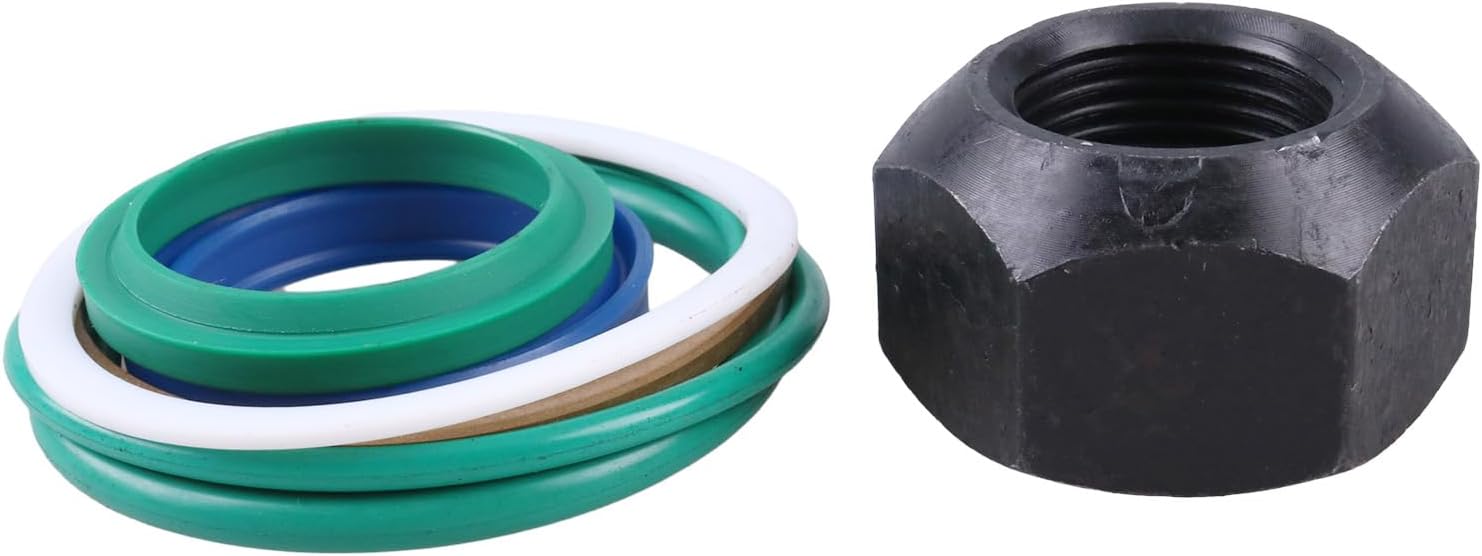WQSING Kit de tuercas de sello de cilindro inclinable 7199903 compatible con Bobcat S510 S530 S550 S570 S590 S595 T550 T590 T595 E25 E26 E27 E27Z