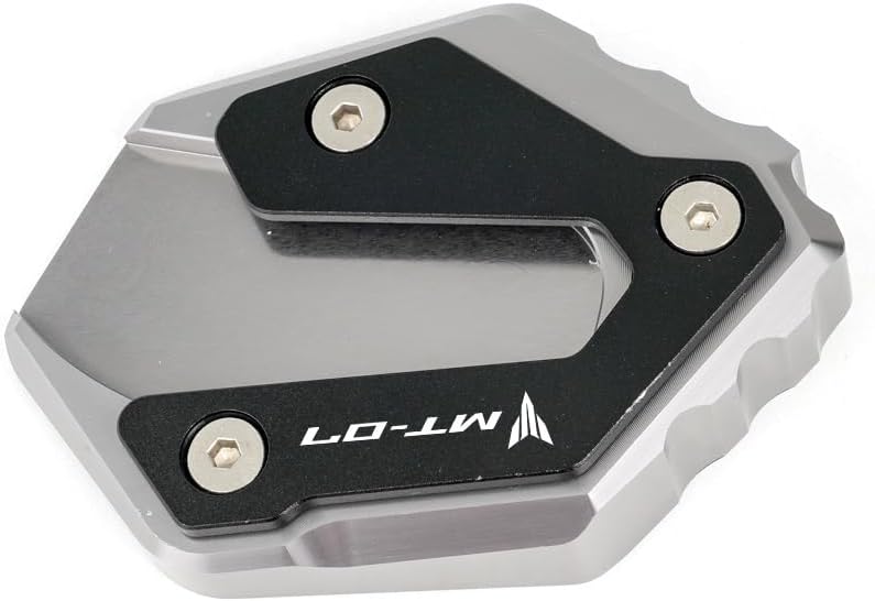 Motorcycle Side Stand pad for Y&AMAHA MT07 MT-07 2014 2015 2016 2017 2018 2019 2020 2021 2022 2023 Side Stand Enlarge Kickstand Extension Plate Pad