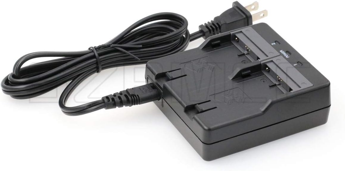 SZRMCC Topcon GTS-1002 GTS-1005 OS-602G ES-602G Cargador de batería dual BC-L2A para batería Topcon BT-L2