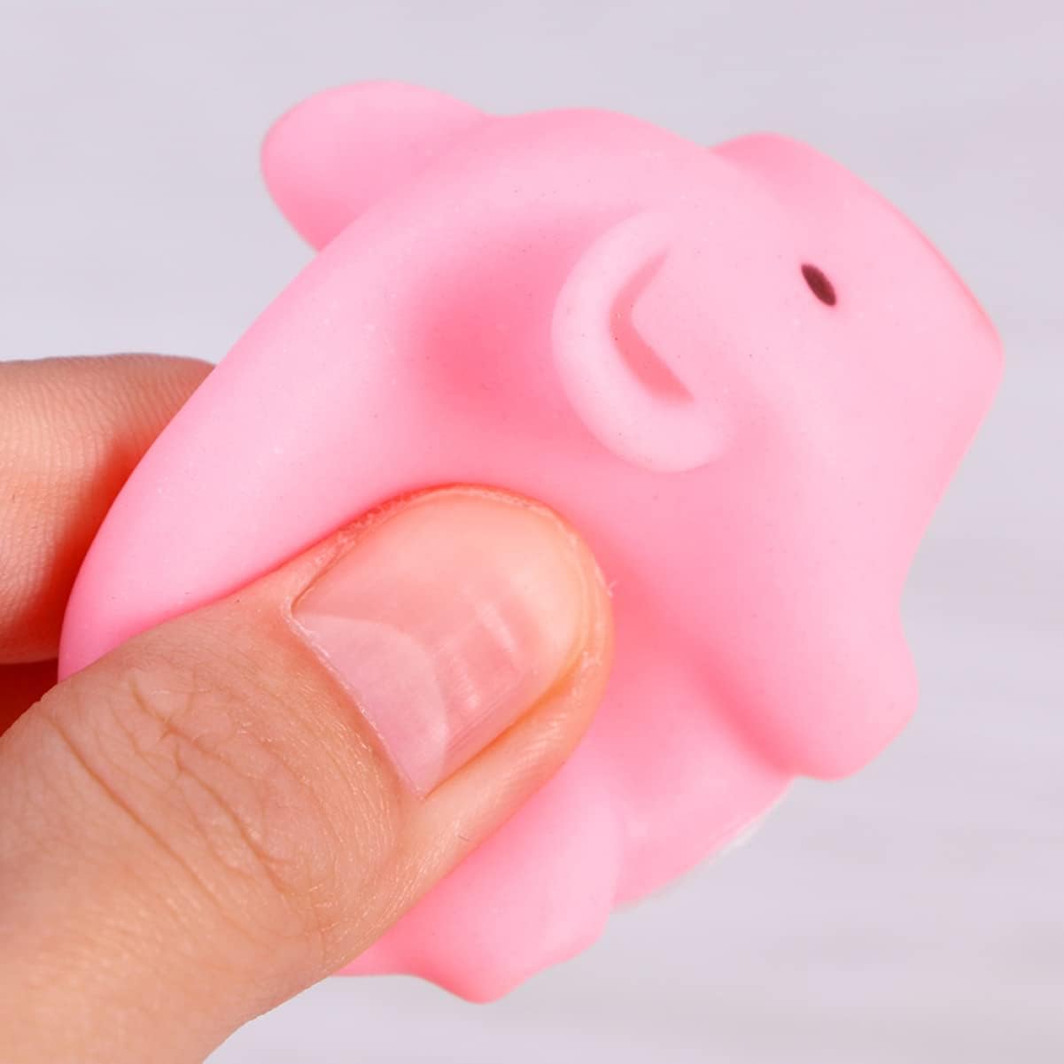 TOYANDONA 20pcs Mini Squeaky Pig Perro Juguete Chirriante Cerdo Juguete De Goma Perro Juguete Cerdo De Juguete De Cerdo