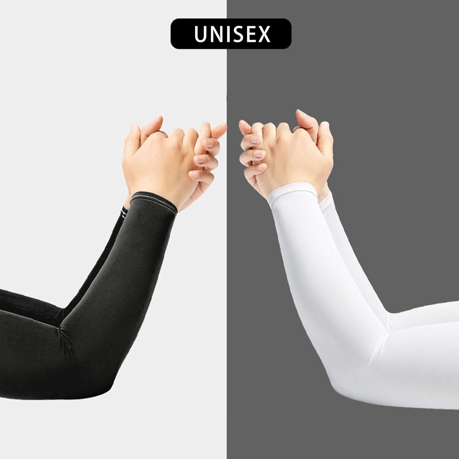 4 pares de mangas de protección solar UV para hombres y mujeres, cubierta de tatuaje, mangas de enfriamiento para pesca al aire libre, campamento,