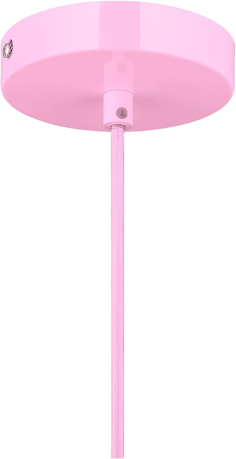 Sunlite 88753 Zed – Lámpara colgante decorativa de 10 pulgadas, base media (E26), bombilla máxima de 60 W (no incluida), cable de longitud ajustable