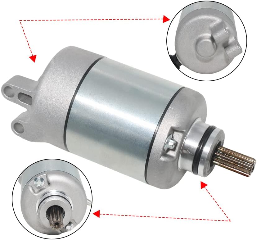 Motor de arranque de motocicleta para OEM 2C0-81890-00 para Yamaha FZ6 FZ6R para Yamaha XJ6FXJ6FA Diversion F para Yamaha XJ6SXJ6SA Diversion para