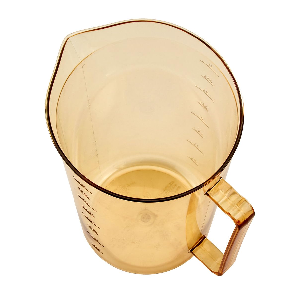 Cambro 400MCH150 taza medidora de alto calor ámbar de 4 cuartos