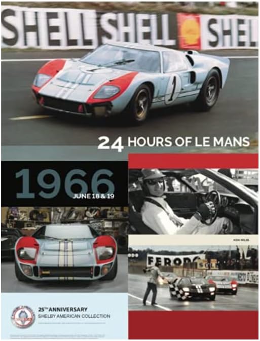 Autotrend Ken Miles In the GT40 Mark IV 24 Horas de Lemans 1966 18 y 19 de junio Total Victory.