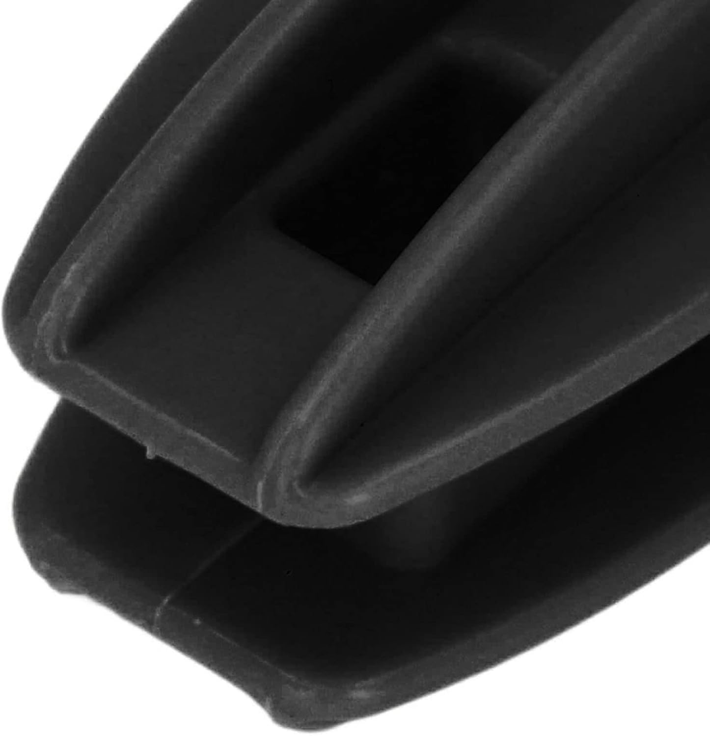 AUNMAS Valla de protección Aislador eléctrico de valla para alambre de poliéster Acero Alambre de aluminio Accesorios de esgrima (negro)