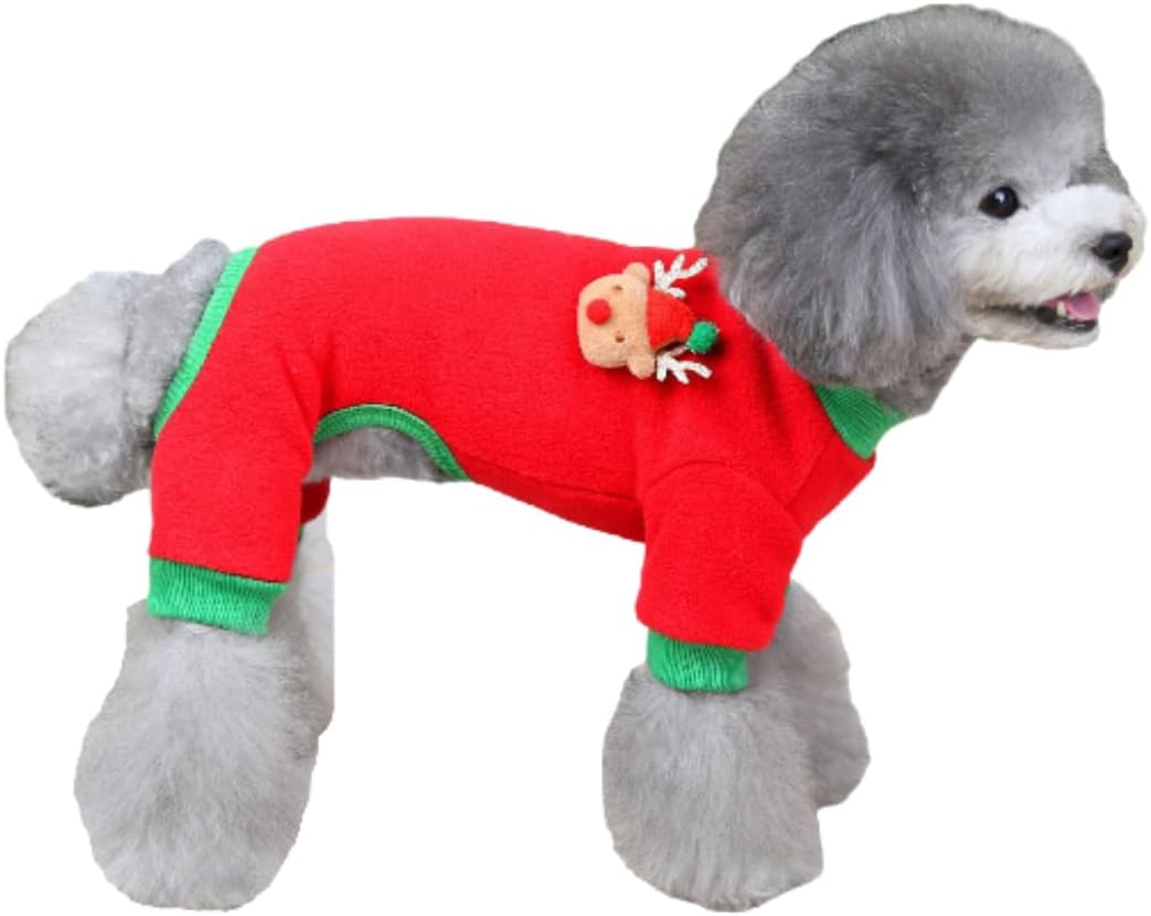 Ropa para perros, sudaderas para perros pequeños, ropa para mascotas, overol con peto, chaqueta de forro polar de cuatro patas, overol para perro,