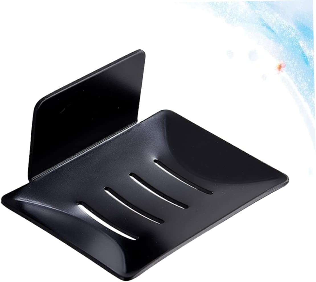 Jabonera para baño, soporte para jabonera, jabonera sin perforación, cesta de drenaje sin perforación, jabonera