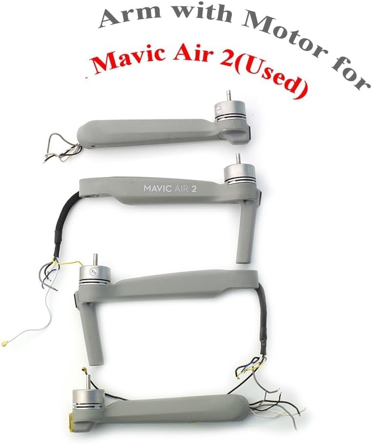 SeiZed Motor Arm Front Rear Left Right Arms with Motor Replacement for D-JI Mavic Air 2 Drone Accessories (Color  Left Front)
