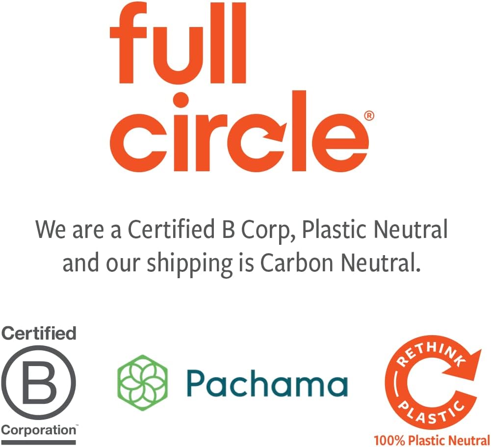 Full Circle Zester fino precisión, rendimiento y ralladura ecológica perfecto para parmesano, ajo, limón, chocolate y jengibre