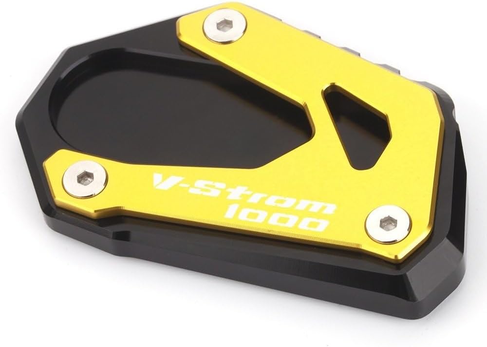 ACLIPS Motorcycle Side Stand pad for Suzuki VStrom 1000 DL1000 V-Strom 1000XT 2014-2019 2016 2017 2020 Motorcycle Kickstand Foot Side Stand