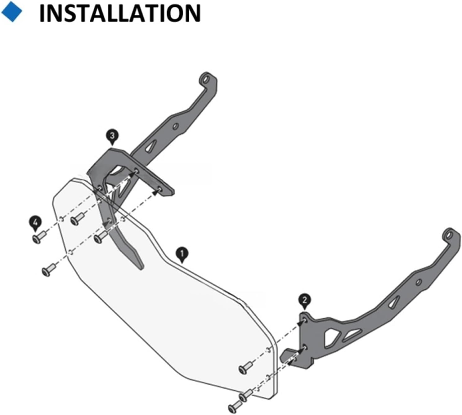 Motorcycle Headlight Guard Windshield Protector Cover Compatible with BMW F750GS F850GS F 750850 GS 2017 2018 2019 2020 2021
