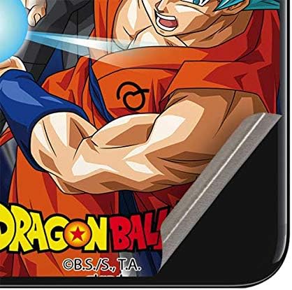 Skinit Calcomanía para teléfono compatible con iPhone SE, diseño oficial de Dragon Ball Super Goku Vegeta Super Ball