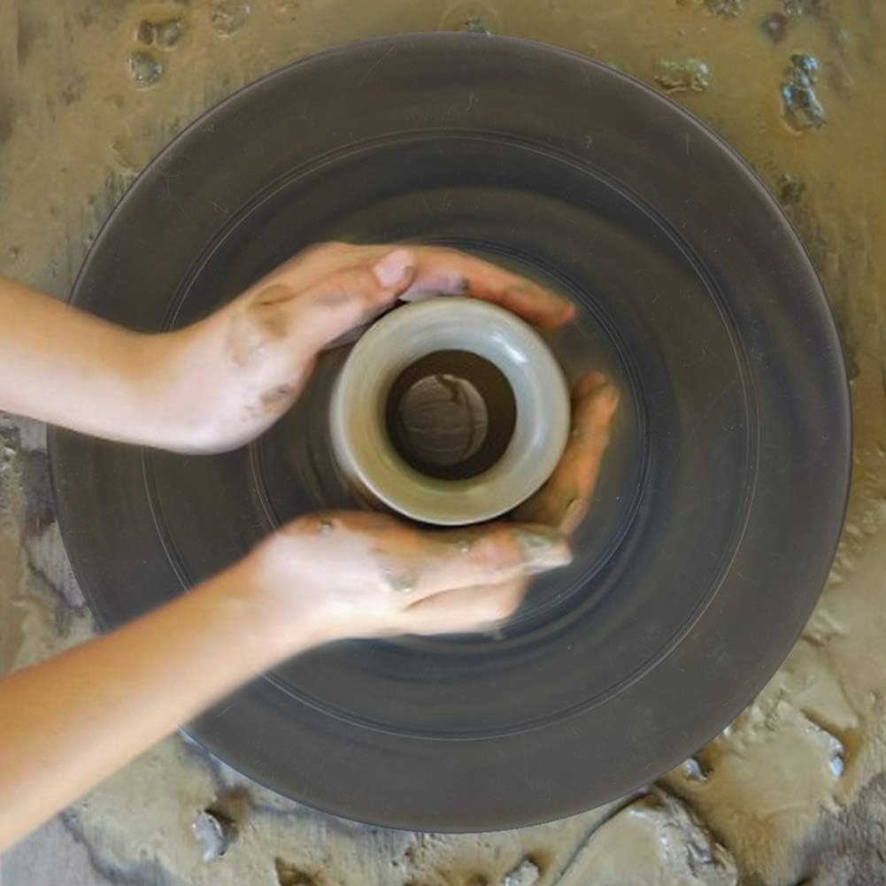 Rueda de escultura, rueda pequeña de 4.5 pulgadas, rueda giratoria de cerámica, herramienta de cerámica para proyectos de pulverización de pintura y