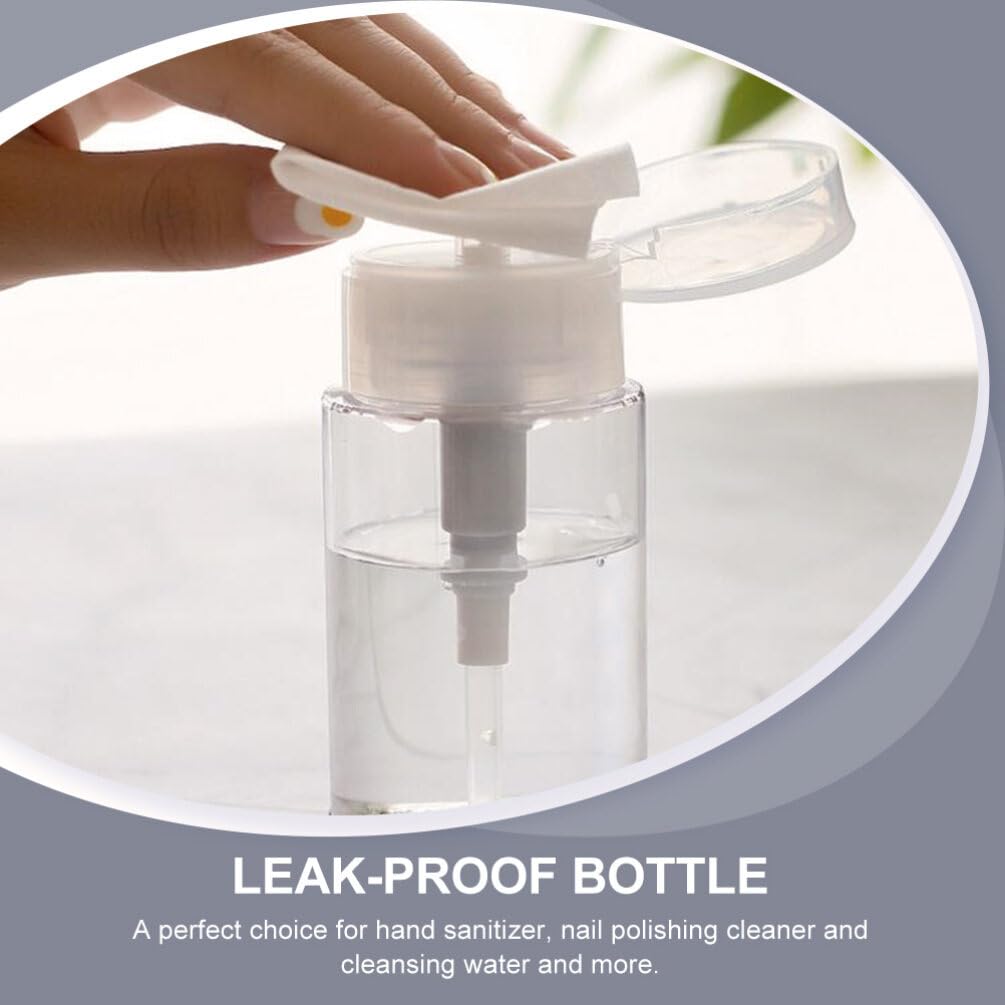 minkissy 2 unids Sub-embalaje Presione la botella contenedores de viaje para artículos de tocador de viaje Loción Contenedor de tamaño de viaje